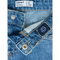 NAME IT Mom Jeans Bella Medium Blue Denim 